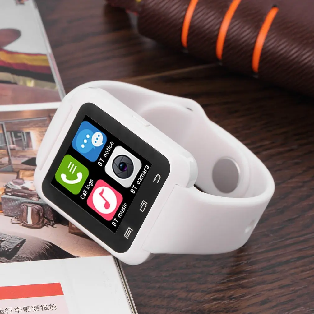 Newest Smart Watch U80 BT-notification Anti-Lost MTK WristWatch for iPhone Samsung Android system Phone smartwatch | Электроника