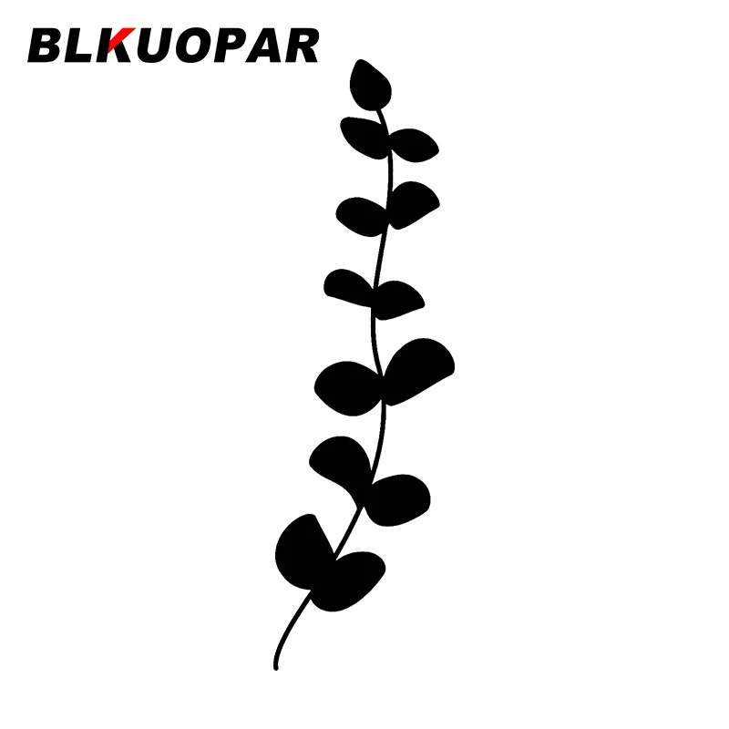 

BLKUOPAR ветви с листьями, автомобильная наклейка, креативная Водонепроницаемая графическая наклейка, смешная искусственная мотоцикл, винилов...