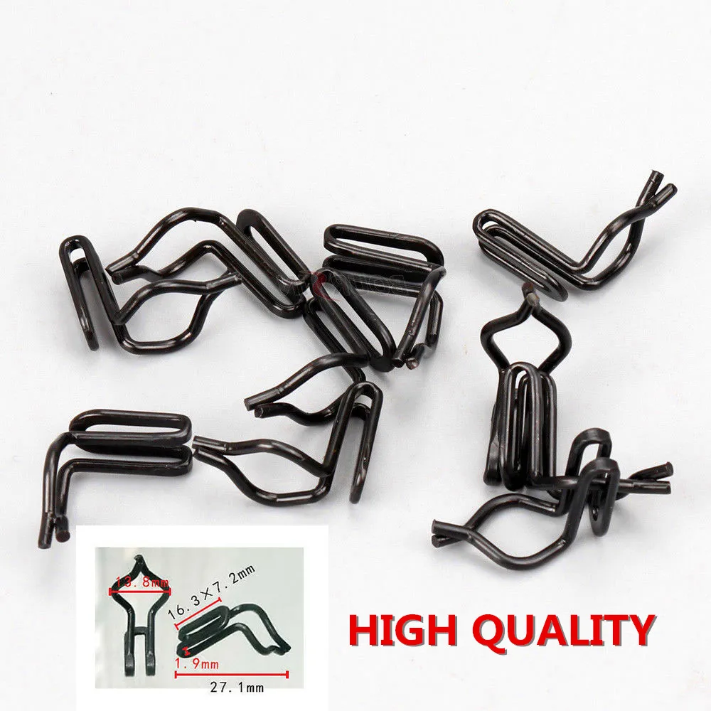 

100Pcs High Quality ar Interior Trim Instrument Carrier Mounting Grommet Clips 51450396330 51458161557 E38 E39 E90 E91 E