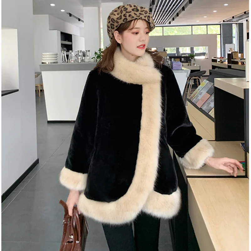 Женская зимняя куртка UHYTGF качественная Повседневная Осенняя шуба из