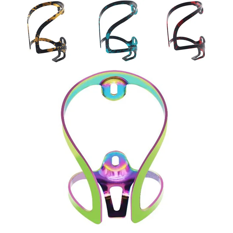 

Bottle Cage Camouflage Cup Holder Bicycle Accessories Riding Products 4-color Bicycle Mountain Bike Colorful Aluminum Alloy