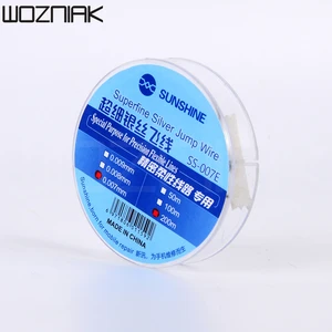 Сверхтонкая серебряная проволока, летающая линия, солнечный свет, тонкая гибкая цепь, выделенная сверхтонкая Серебряная проволочная линия 0,007 мм