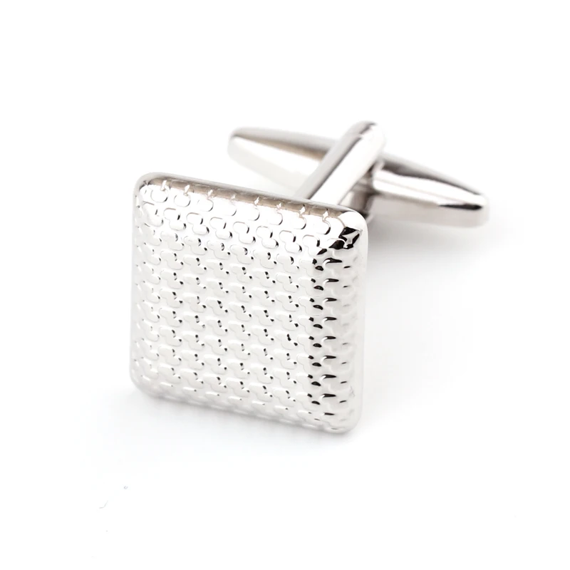 Новое поступление 2019 элегантные мужские запонки глянцевые трехмерные тисненые