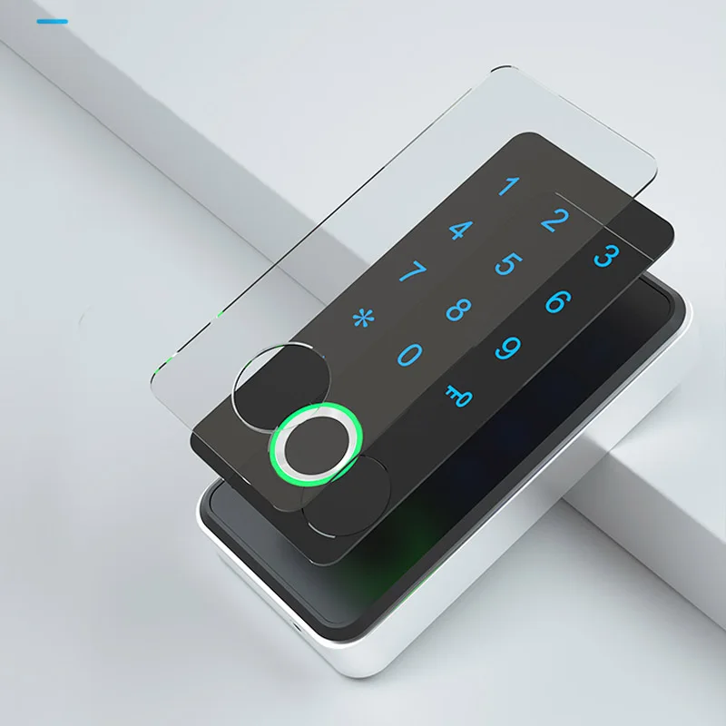 High security office desk locks fingerprint digital keypad lock for cabinet free shipping | Обустройство дома