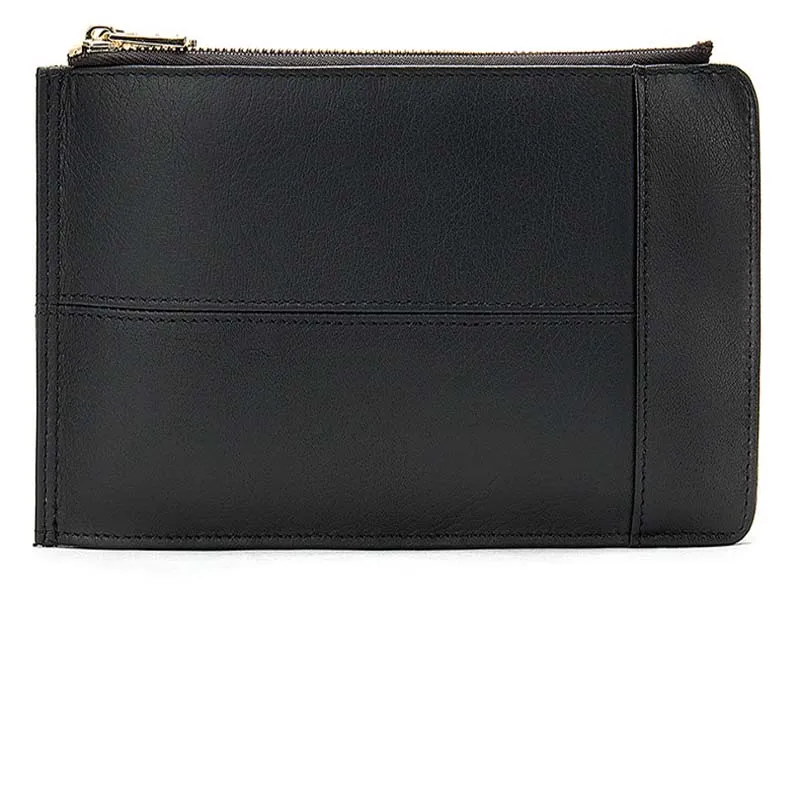 Мужской кошелек из чистой кожи деловая сумка для сотового телефона сумочка