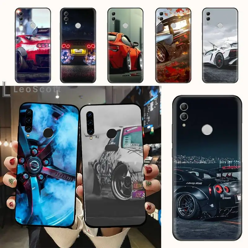 

Men Car SportsCar Tyre Phone Case For Huawei honor Mate 10 20 30 40 i 9 8 pro x Lite P smart 2019 nova 5t