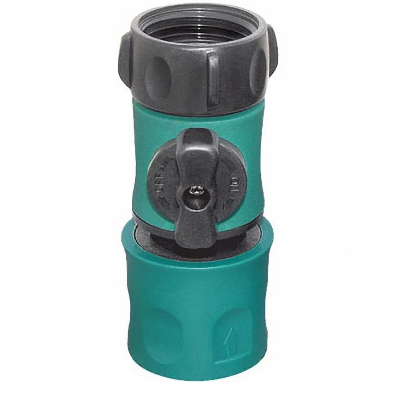 

Plastic Valve with Quick Connector Agriculture Watering Prolong Hose Irrigation Hose Water Pipe Connection Control Valve