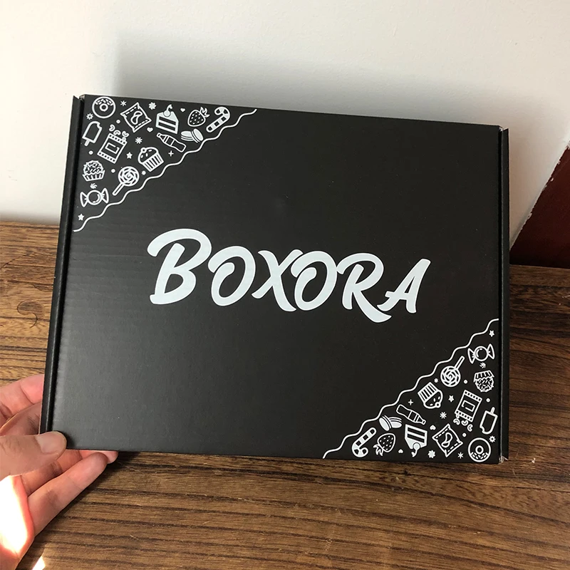 100 шт./лот Высококачественная гофрированная бумага доставка почтовые черные