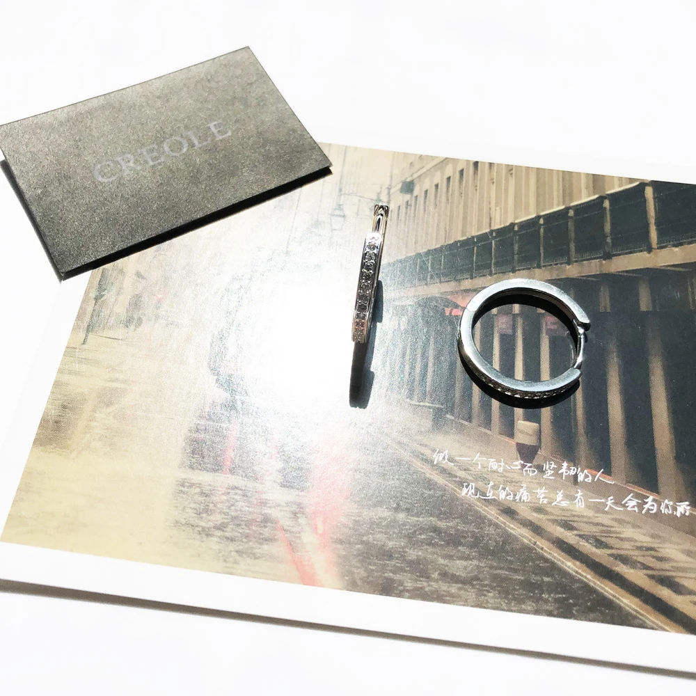 Серьги-Обручи На Петлях круглые 2019 летние аксессуары модные ювелирные изделия из