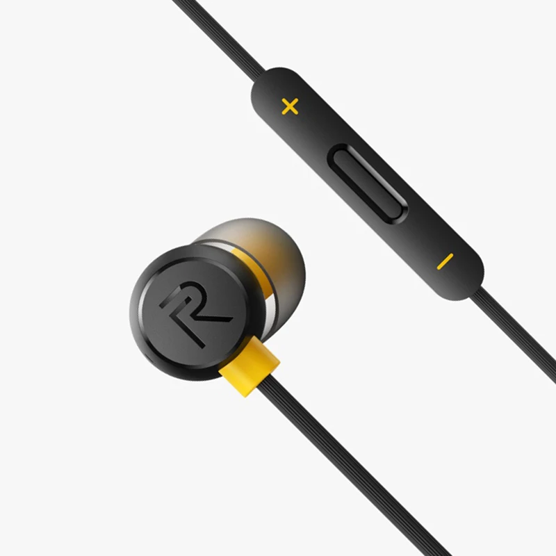 Наушники-вкладыши RMA155 Realme Buds 2 Bass 3 5 мм магнитные наушники с микрофоном проводная