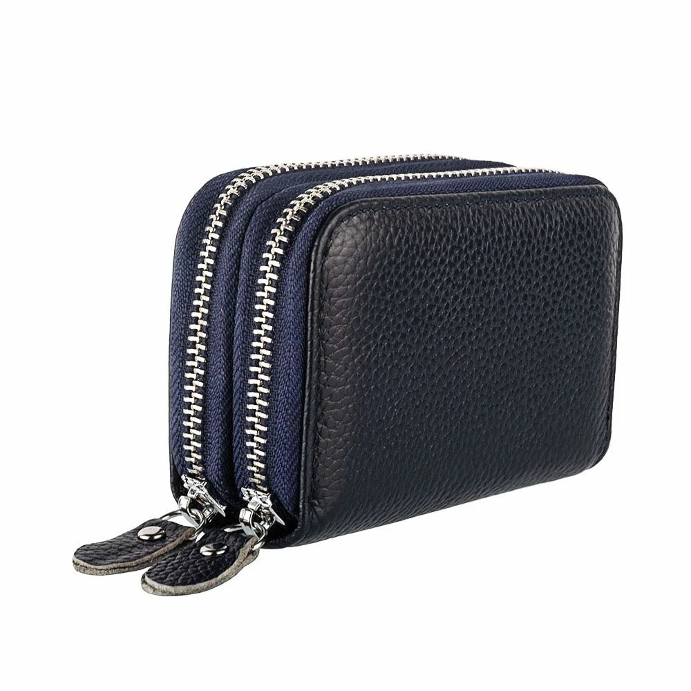 Женский кошелек на молнии из натуральной кожи с RFID-защитой | Багаж и сумки