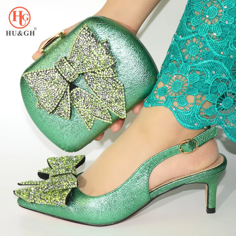 Итальянская женская свадебная обувь с украшением Стразы африканская Женская