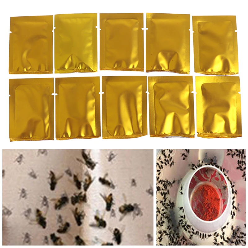 

Mosquito Fly Attracting Bag Flycatcher Practical Odorless Bait Pest Control Trap