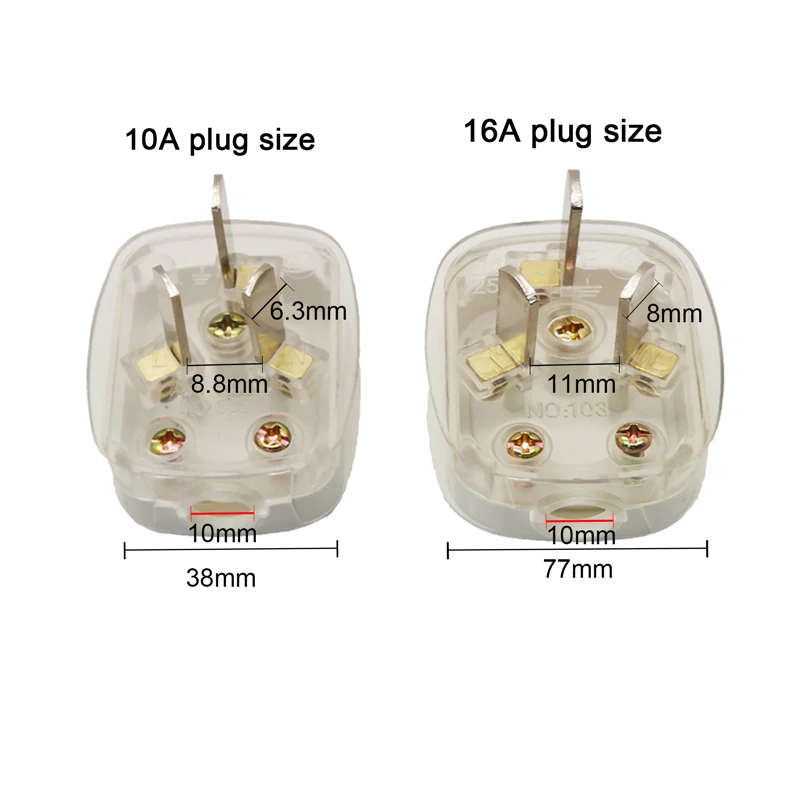 Штепсельная вилка переменного тока штепсельная розетка 16А 250В соединительный