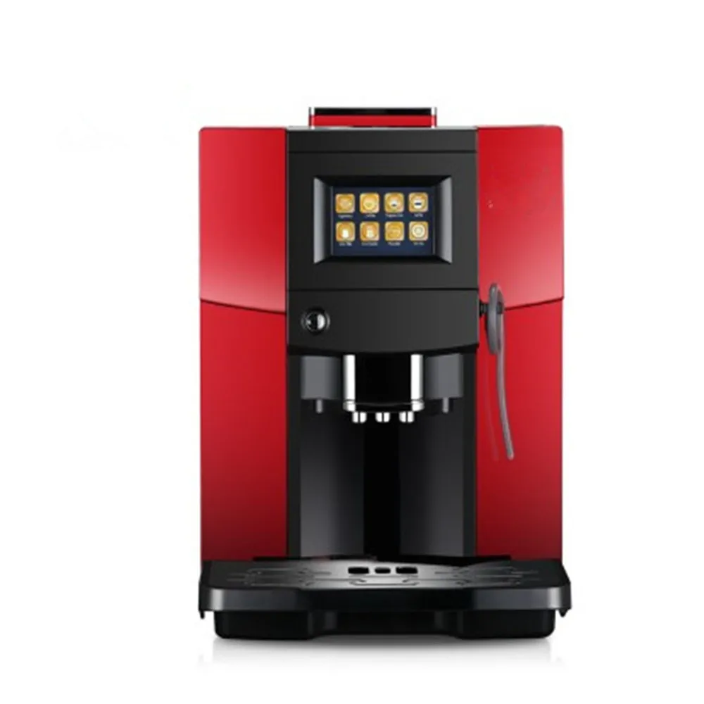 

2New One touch Commerical heat system Fully automatic LCD espresso coffee machine & coffee grinder 19 bar cappuccino/latte maker