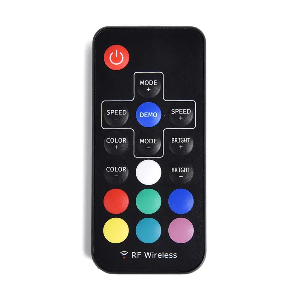 3/4 фута RGB водонепроницаемый гибкий беспроводной пульт дистанционного