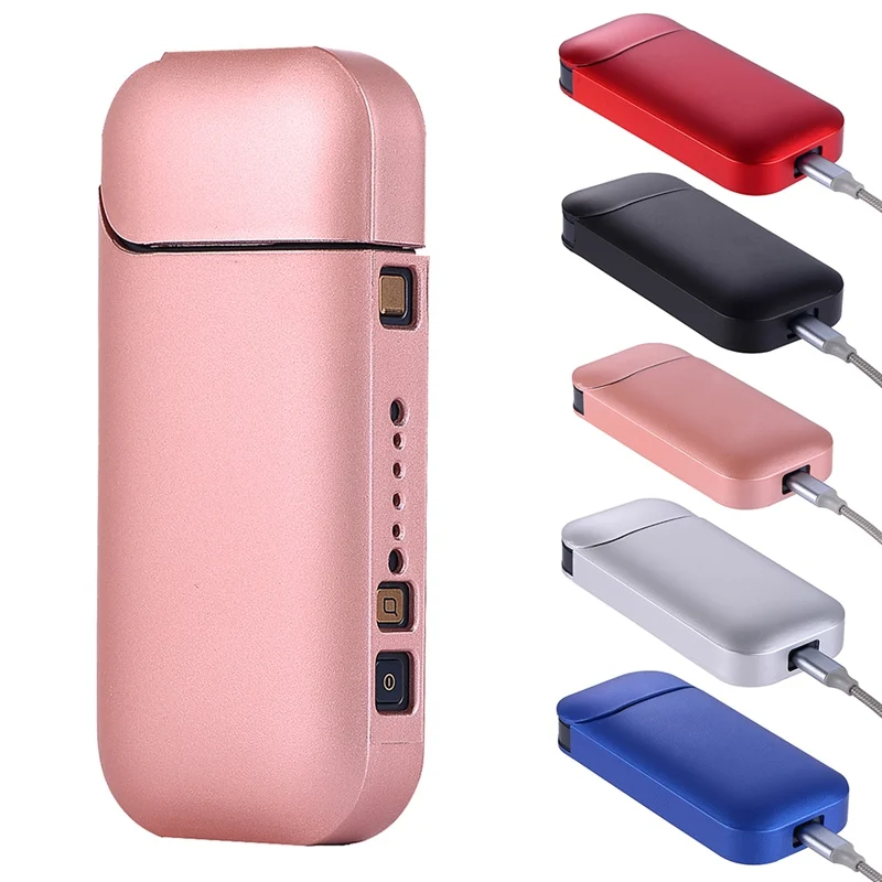 Модный черный чехол из поликарбоната для IQOS 2 4 Plus II III электронная сигарета полный