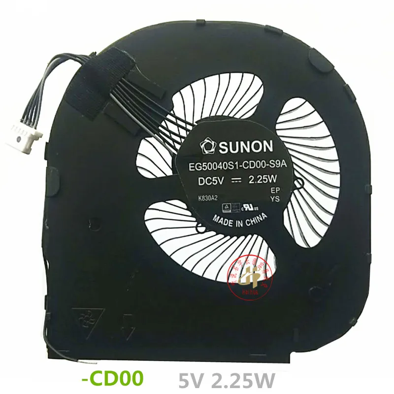 Новый процессорный кулер вентилятор для Lenovo Thinkpad T480S A485 01HW696 EG50040S1-CD00-S9A/ND75C21 -17E37