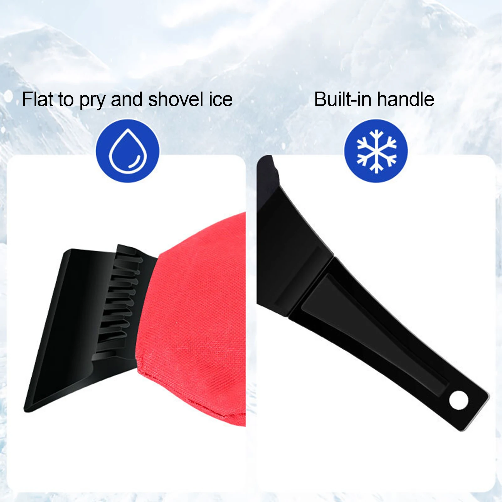 

Car Snow Removal Shovel Convenient Practical Ice Remover Snow shovel snow brush snow scraper glass defrosting winter Dropship