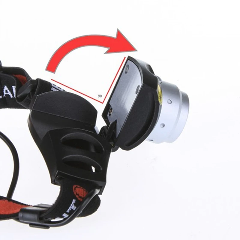 Zoomable Q5 LED Headlamp Headlights AAA Battery focus frontal high power Head Lamp light Torch Flashlight for Fishing camping | Лампы и