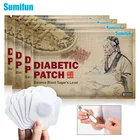 6 шт. диабетические пластыри, гипоглицемические наклейки, уменьшают содержание глюкозы, стабилизируют уровень сахара в крови, китайские из трав, медицинская пластыри