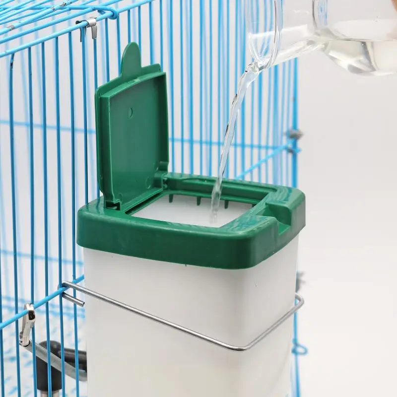 Поилка для кролика 500 мл пластиковая подвесная поилка домашних животных | Дом и