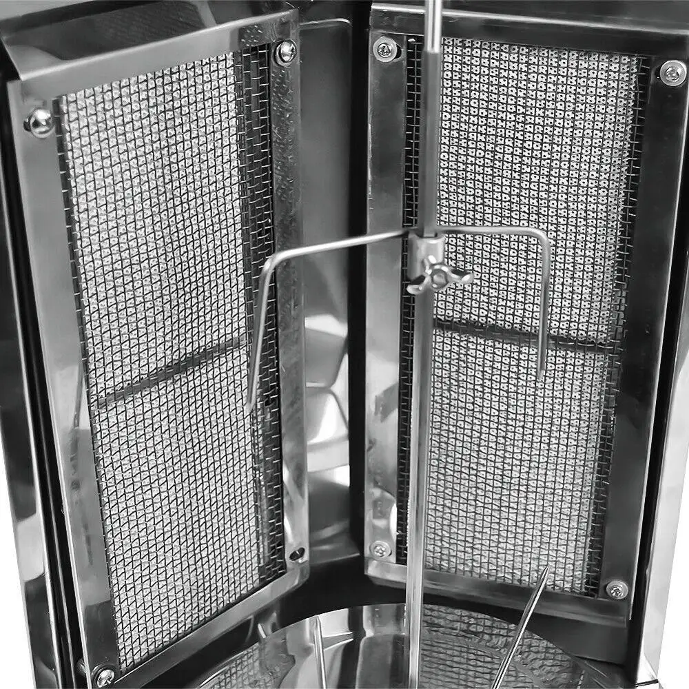 2 горелки шаурма Gyro барбекю мясо машина вертикальный кебаб Донер инфракрасный