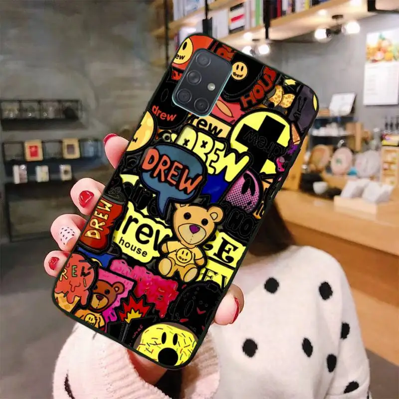 

Dabieshu Justin Bieber Drew House Soft Phone Case For Samsung Galaxy A21S A01 A11 A31 A81 A10 A20 A30 A40 A50 A70 A80 A71 A51