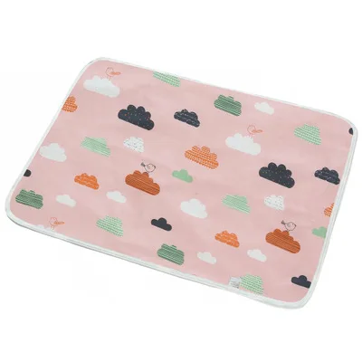 Baby Changing mat Portable Foldable Washable waterproof mattress children game Floor mats Reusable travel pad Diaper50*70cm | Мать и