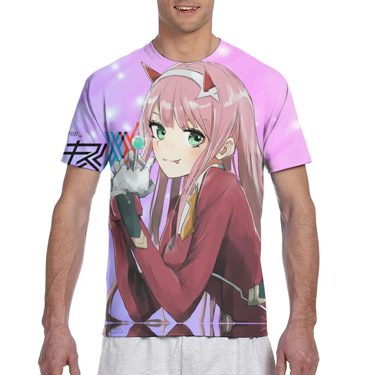 

Zero Two brand loose t shirt art ladies/mens tops t shirt poster female/male t shirt