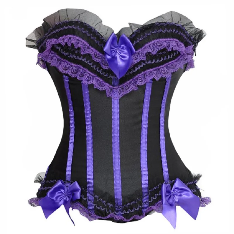 Женское нижнее белье со шнуровкой 8 цветов|corset dress|striped corsetcorset free shipping |