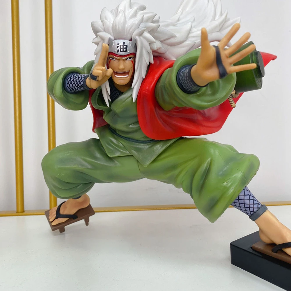 

Фигурка Наруто 24 см Jiraiya Gama Sennin аниме экшн-фигурки Shippuden статуя ПВХ коллекционные модели детские игрушки куклы Подарки