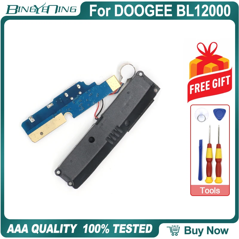 100% Новый оригинальный USB порт для DOOGEE BL12000 плата зарядки с вибратором громкий