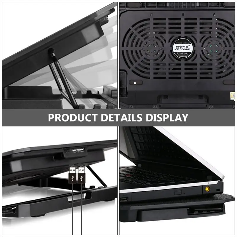 

1Pc Cooler Practical Durable Premium Notebook PC Holder Laptop Radiator for Office