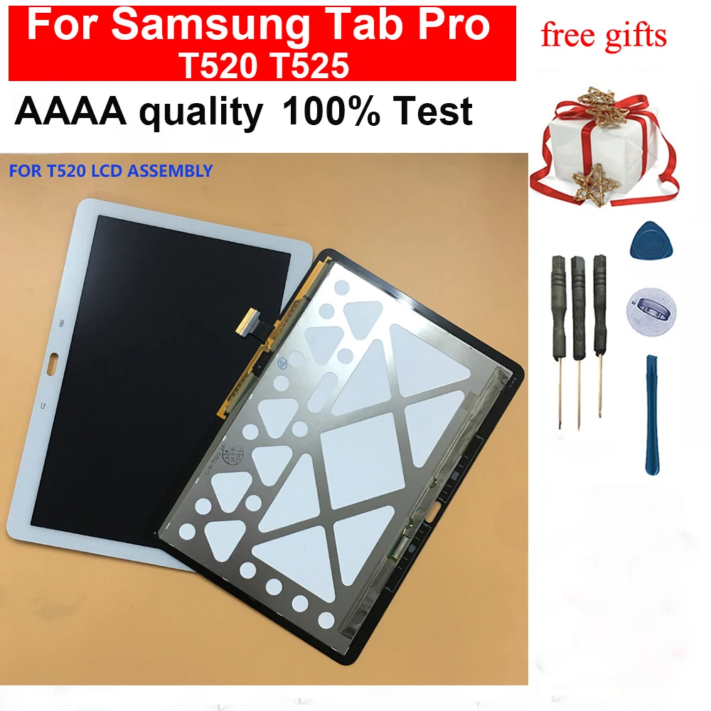 

Для Samsung Galaxy Tab Pro 9. 0 T520 T525 SM-T520 сенсорный экран Сенсорное стекло дигитайзер + ЖК-дисплей Панель в сборе