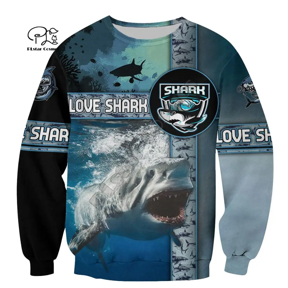 

PLstar Cosmos 3DPrint Love Shark Animal Ocean Harajuku Streetwear Unisex Funny Zip Hoodies/Sweatshirt/Jacket High Quality-b13