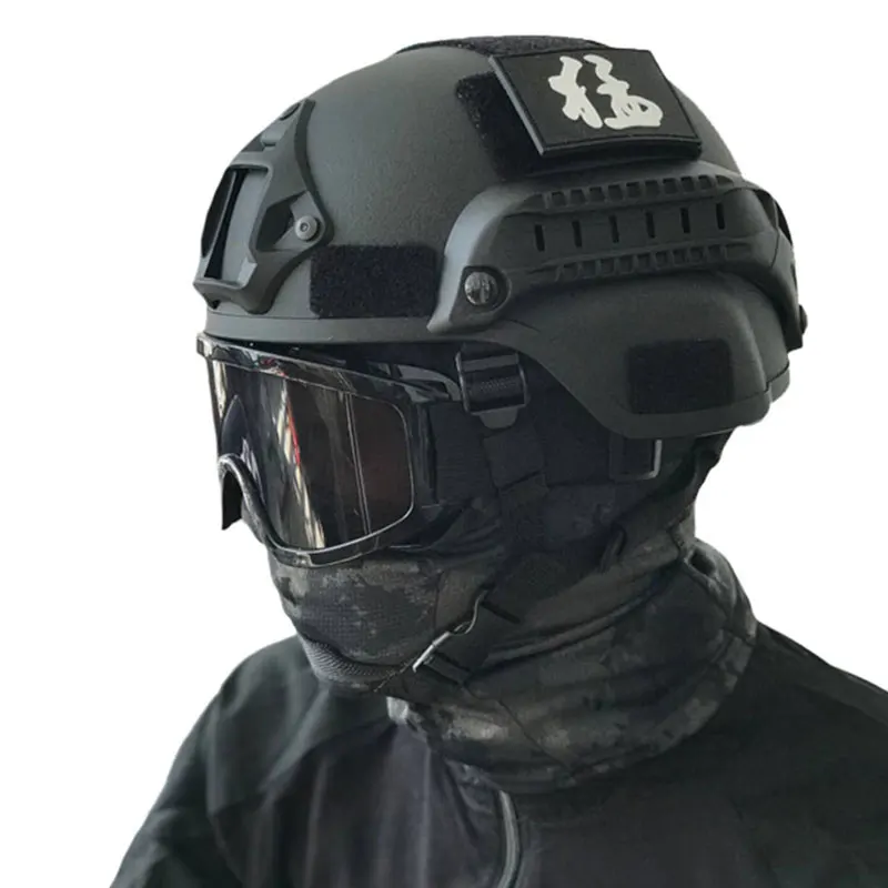 Качественный легкий шлем армейский тактический охотничий MICH2000 страйкбол MH