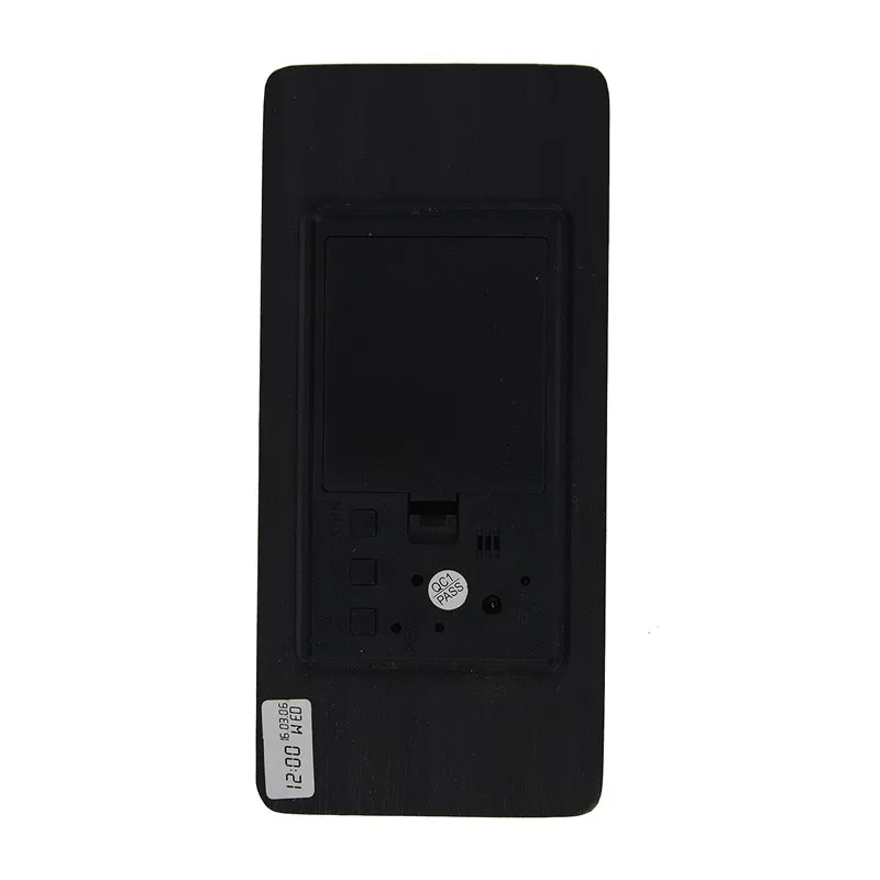 Светодиодный Будильник деревянный светодиодный цифровой будильник со звуковым