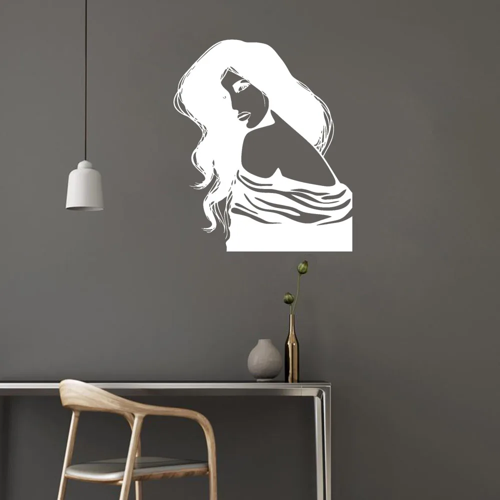 Настенная Наклейка для взрослых спальни сексуальная девушка красивая женщина