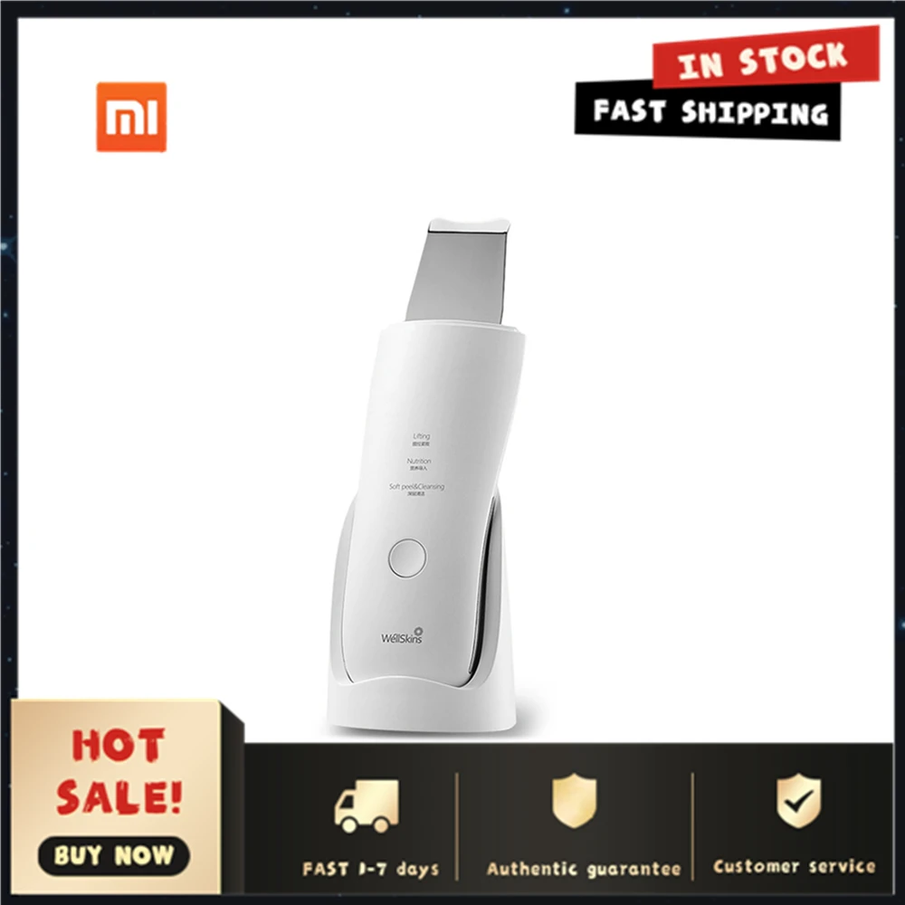 Ультразвуковой очиститель кожи Xiaomi WellSkins для лица лифтинг глубокое очищение