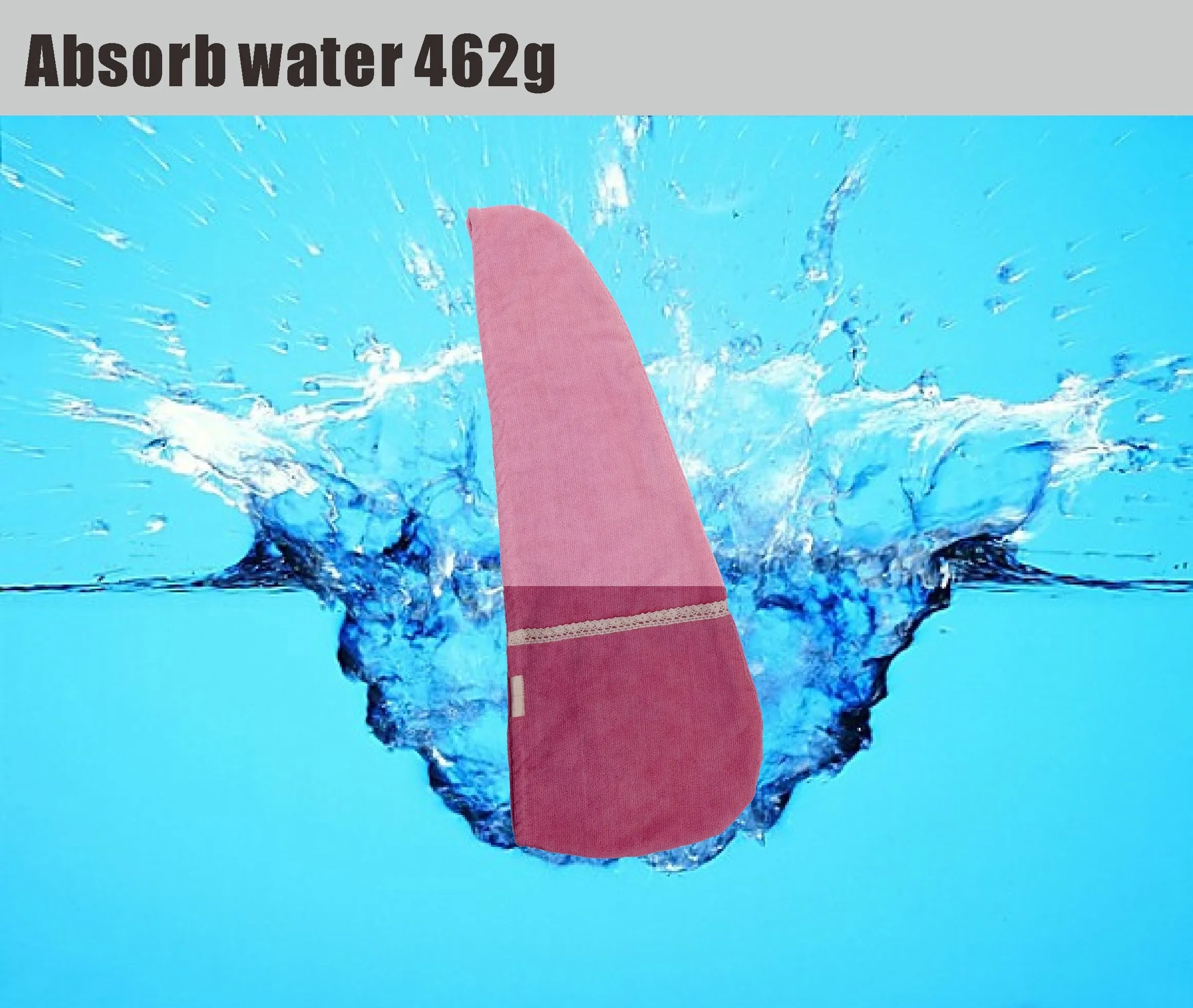 мать ребенка Microfiber волосы сушки крышка полотенце для волос тюрбан обертывание