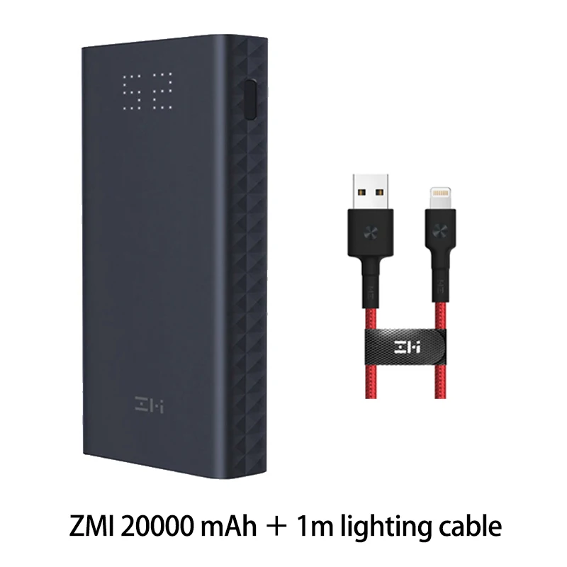 05 ZMI power Bank 20000 мАч 15000 мАч USB PD внешний аккумулятор портативный зарядный концентратор QC 3,0 зарядное устройство 18650 power bank - Цвет: 05