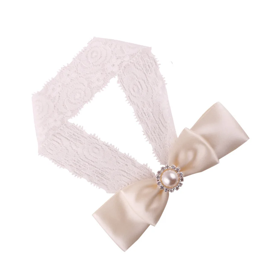 Повязка на голову для новорожденных девочек милая повязка с бантом маленьких