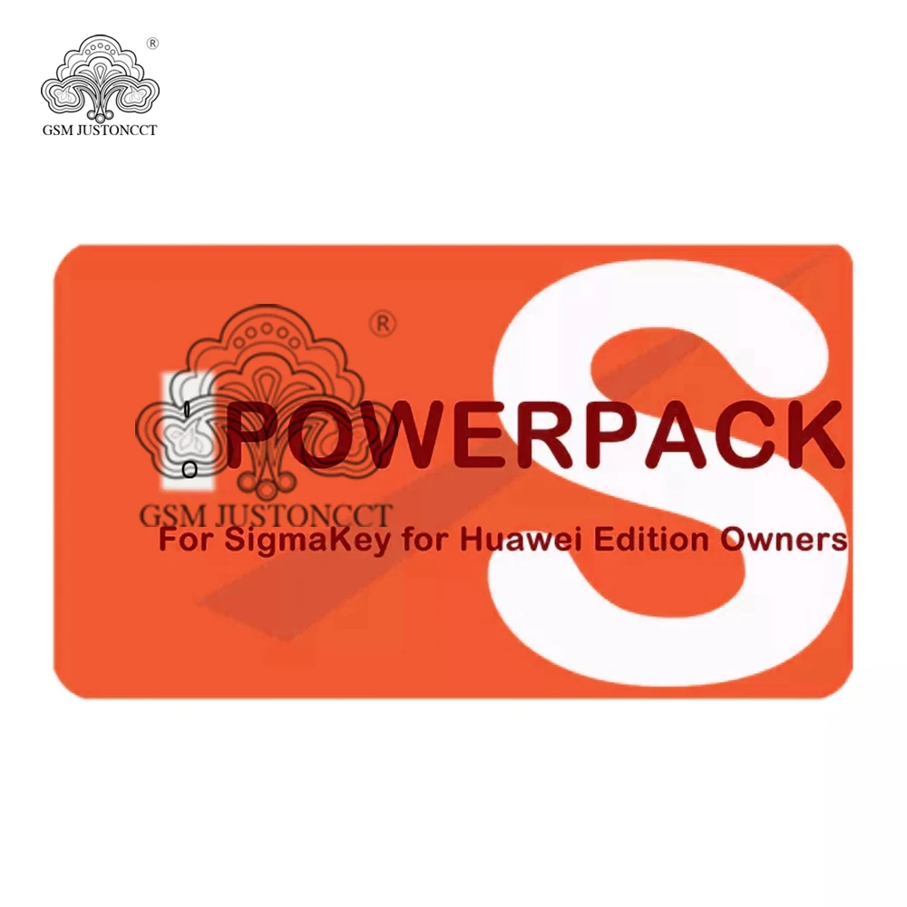 

PowerPack for SigmaKey Sigma Key for Huawei Edition Owners ( no have sigma key Huawei Edition ) no have key