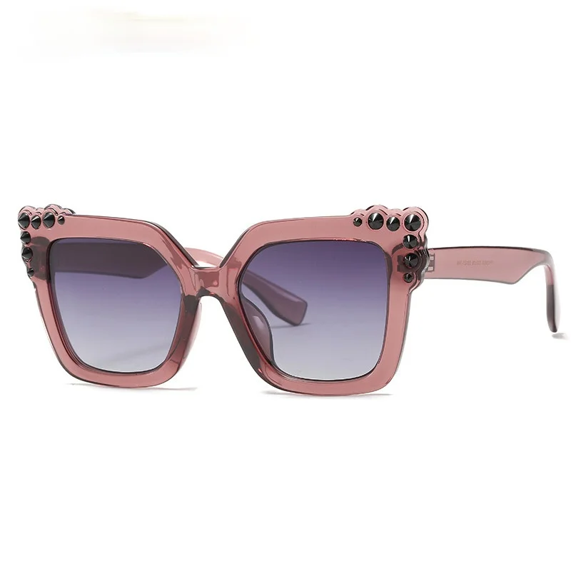

Vintage Square Sunglasses Women Fashion Goggle Steampunk Sun Glasses Female Butterfly Eyewear Big Frames Gradient Shades UV400