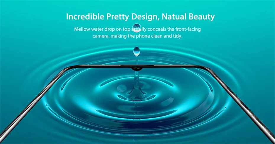 Мобильный телефон OUKITEL C16 Pro 3GB 32GB MTK6761P, четырехъядерный экран в виде капли воды, 5,71 дюймов, 19:9, отпечаток пальца, LTE, 2600 мАч