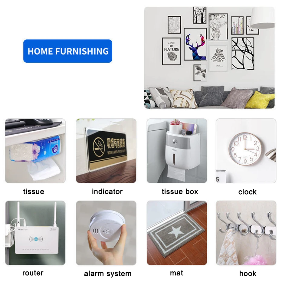 Двухсторонняя лента сверхпрочная нано прозрачная без следов водонепроницаемая