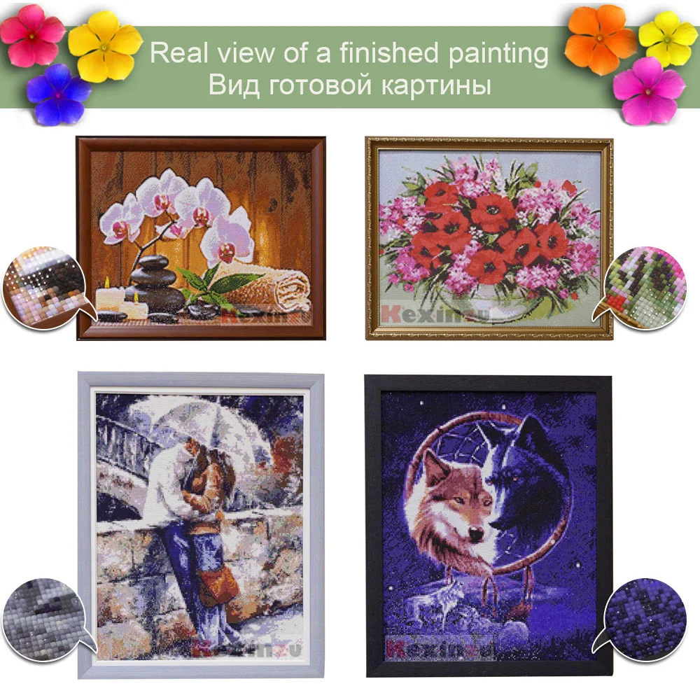 

Dpsupr 5D Diy Diamond Painting Cross Stitch " Religion landscape" Home Decor Full Rhinestones Inlay Diamond Embroidery Gift