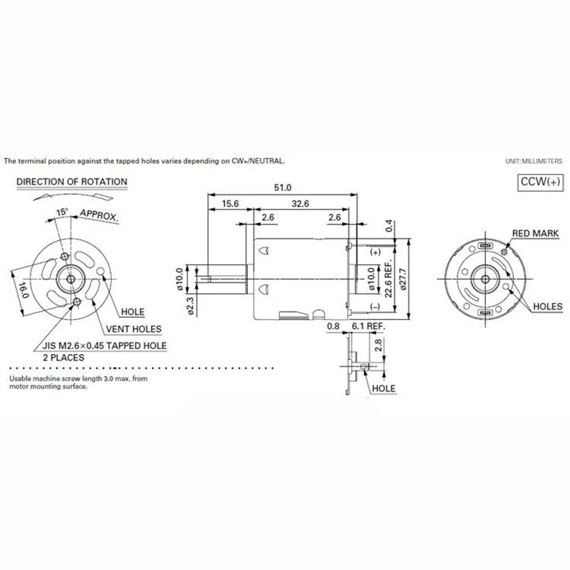 0.19A моторная щетка 29.9mN.m для MABUCHI RS-365SH-2080 углерод DC12V 12800 об/мин Макс. 0.83a двигатель