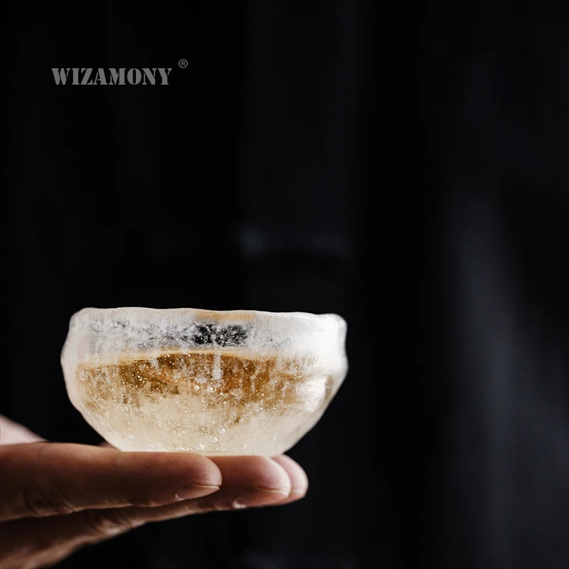 Посуда для напитков из ледяной глазури WIZAMONY чайный сервиз чайная чашка с белой